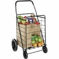 Whitmor Deluxe Utility Cart Black