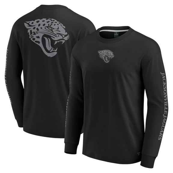 Unisex Fanatics Black Jacksonville Jaguars Elements Strive Long Sleeve T-Shirt