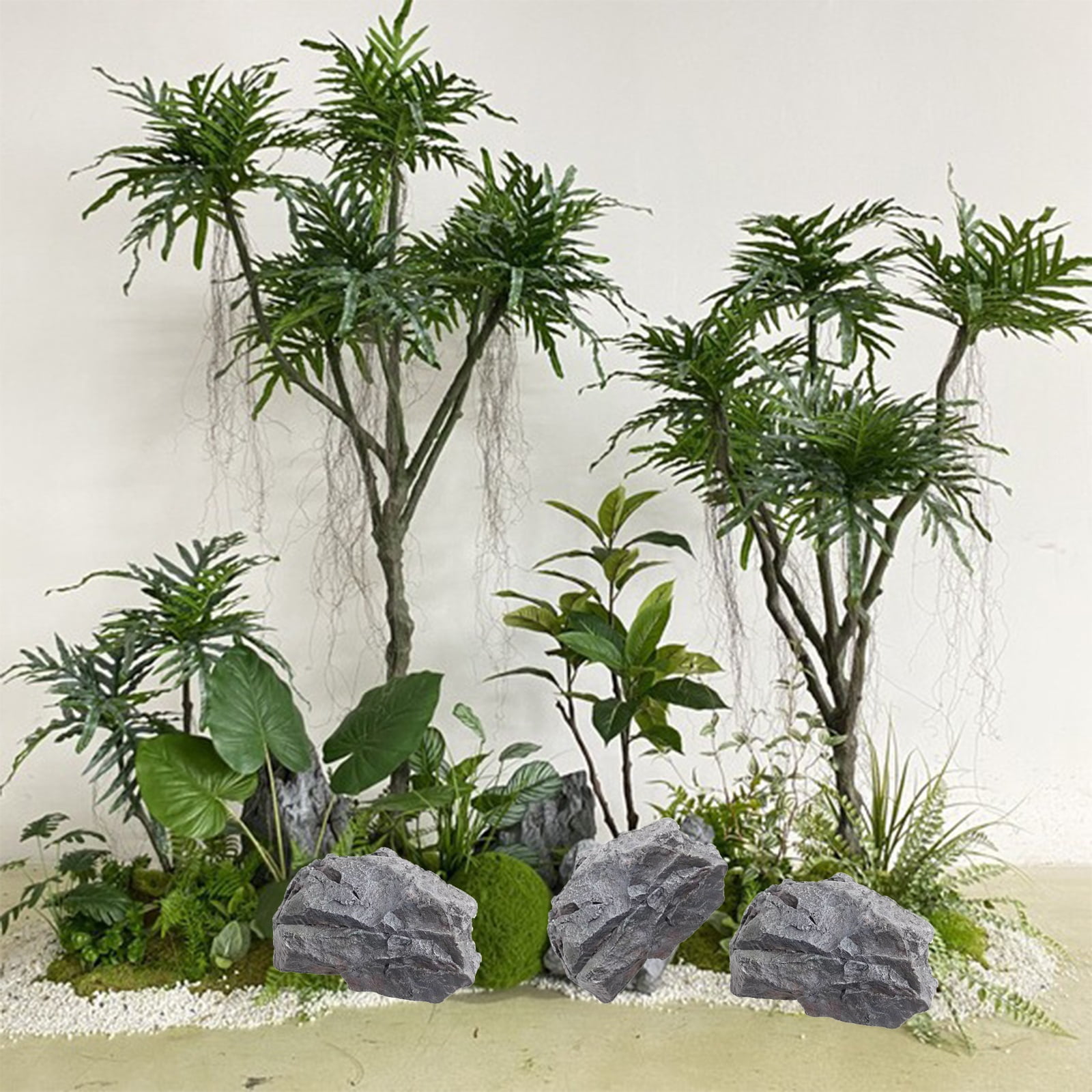 Fake Rainforest Landscape, Faux Sandstone Rock, Outdoor Faux Rock Cover, Fake Rocks, Realistic Artificial Landscape Rocks