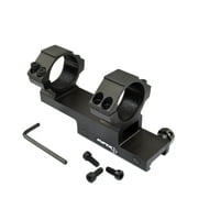 30mm HIGH Profile Cantilever 1pc Scope Mount, Picatinny, Aluminum