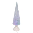 thumbnail image 3 of Kurt Adler 17.25-Inch Battery Operated USB LED Lighted Christmas Tree Lantern with Spinning Glitter Water, 3 of 7