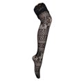 thumbnail image 1 of Calcetines de malla para mujer VISgogo, medias sexys de malla de encaje transparente, pantimedias huecas, negro VISgogo  moda, 1 of 3