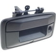 thumbnail image 2 of Tailgate Handle Compatible with CHEVROLET COLORADO 2015-2018 Outside Textured Black with (Camera/Key Holes) and Cable, 2 of 5