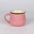 thumbnail image 2 of Bewildely Taza de agua de cerámica con patrón de animales para el desayuno, contenedor de comida para el vientre grande, taza de cerámica para café con Utensilios de cocina Cielo azul Bewildely HA081330-08, 2 of 6