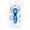 Blue, variant on Maia Toys Rina Rechargeable Dual Motor Silicone 15- Function Vibrator - Pink