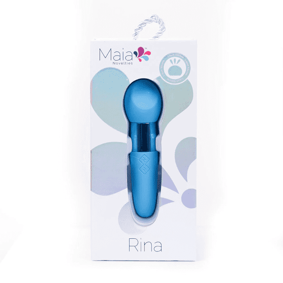 Maja Novelties Maia Rina Massage Wand, Blue Vibrators