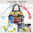 thumbnail image 4 of Lsque inside out 2 Pattern Lunch Bag ,Insulated Lunch Box, Small Leakproof Cooler Food Lunch Containers Reusable High Capacity Lunch Tote Bags, 4 of 7