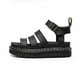 thumbnail image 3 of Womens Chunky Sandals Thick Sole Strappy Block Flatforms Shoes Summer New Size, 3 of 3