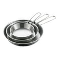 thumbnail image 3 of 3x sartén de acero inoxidable, cacerola de cocina, juego de mango portátil, sartén para carne, antiadherente para cocina de Gas eléctrica, cocina, 3 of 8