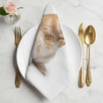 thumbnail image 2 of Funny Bunny Cloth Napkins, Cute Art Fun Lovely Animals on Toilets Washable and Reusable Dinner Napkins Set of 2, Table Napkin for Kitchen Party Birthday Wedding Hotel Housewarming 20"x20", 2 of 9