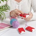 thumbnail image 4 of Knitting Row Counter, Clear Stitch Tracking Plastic Knit Counter, Lightweight  Counter for Knitting With Family, Most Scenes, 4 of 7
