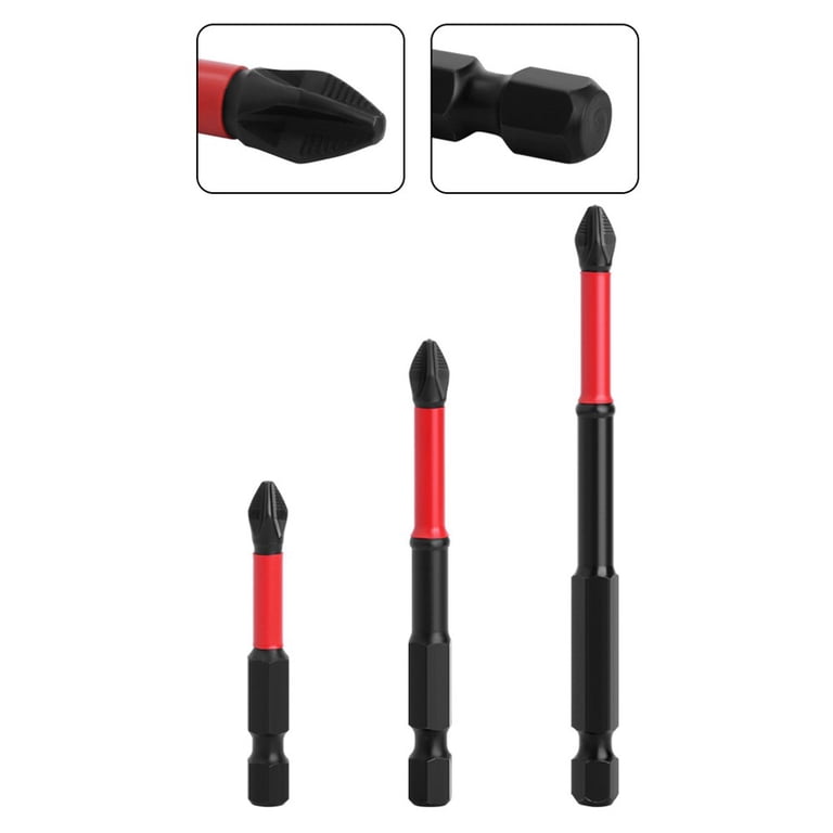 50-90Mm Magnetic Non-Slip Batch Head Ph2 Cross Screwdriver Hex