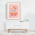 thumbnail image 3 of Trio of Pink Butterflies 02 - Illustration Insect Butterfly Nature Pastel Wildlife Floral Unframed Wall Art Print 20 x 28 inches, 3 of 4
