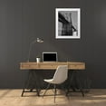 thumbnail image 3 of Pavone 20x24 White Modern Wood Framed Museum Art Print Titled - Brooklyn Bridge Shadow, 3 of 4