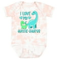 thumbnail image 3 of Inktastic I Love My Auntie-saurus Cute Brontosaurus Family Boys or Girls Baby Bodysuit, 3 of 5