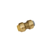 SharkBite 1/2 in. Push x 1/2 in. Dia. Push Brass Coupling