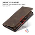 thumbnail image 5 of CaseMe Leather for Google Pixel 10 Pro XL Case, Flip Wallet Leather Case with Card Holder Magnetic Closure Shockproof Kickstand Protective Phone Cases Cover for Google Pixel 10 Pro XL,Coffee, 5 of 12
