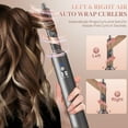 thumbnail image 3 of 6 in 1 Air Styling & Drying System,Auto Wrap Curlers,Hair Straightener Brush,Round Volumizing Brush,Soft Smoothing Brush,Powerful High Speed Hair Dryer Brush & Multi-Styler, 3 of 8