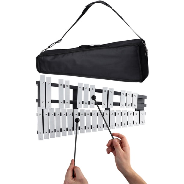 Idena Glockenspiel Di Luci Con 4 Candele: Campanello A Vento In Metallo Dorato, Altezza 25cm, Decorazione Elegante Per Interni Ed Esterni