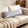 thumbnail image 5 of Luxury Satin Body Pillowcase with Waterproof Layer, Soft and Breathable for Comfortable Sleep, Perfect for Bedroom and Rest Use, 5 of 5