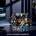 thumbnail image 4 of Kit de motor Mould King W16 Twin V8 visible, motor de coche, 952 unidades, 4 of 6