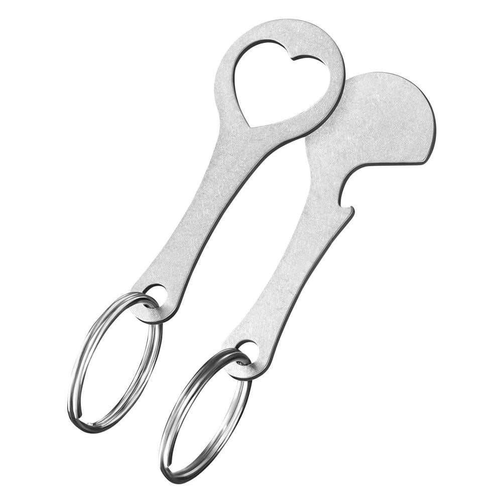 Jeton Chariot Métal Ouvrebouteille Lot De 6 Jetons De Caddie En Acier Inoxydable – 2 Modèles