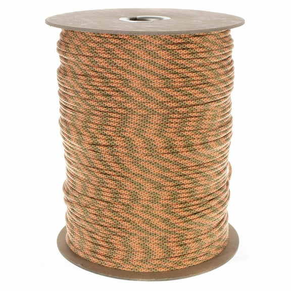 Paracord Planet 550 LB Type III 7 Strand 4mm Tactical Cord with Choices of 10, 20, 25, 50, 100, 250 & 1000 Foot Spools