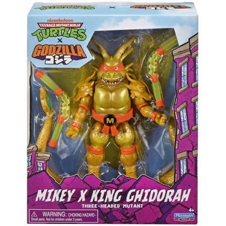 Teenage Mutant Ninja Turtles X Godzilla Mikey x King Ghidorah Action Figure