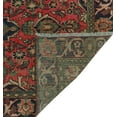 thumbnail image 4 of Fine VTG Orson Rose/Navy Rug, 3'7" x 5'11", 4 of 8