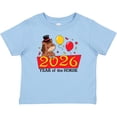 thumbnail image 3 of Inktastic 2026 Year of the Horse Cute Horse Boys or Girls Baby T-Shirt, 3 of 5
