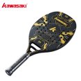 thumbnail image 1 of 12K 100% Carbon Fiber Racket Beach Tennis Master M12 Gold Gray, 1 of 5