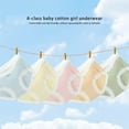 thumbnail image 3 of BULLPIANO Teen Girls Cotton Underwear Panties Tag-Free Comfort Briefs Pack of 6 Underpants, 3 of 9
