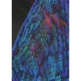 thumbnail image 1 of Ahgly Company Indoor Rectangle Patterned Blue Abstract Area Rugs, 5' x 8', 1 of 6