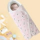thumbnail image 3 of Manta envolvente,Toalla con capucha para bebé,suave,para recién nacidos,niños pequeños,Albornoz de toalla de baño con capucha para bebés más suaves,Paños de playa para Baby Shower Rosa, 3 of 10