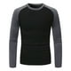 thumbnail image 3 of Playeras De Hombres Cuello Redondo Manga Larga Sudaderas Gym, 3 of 7