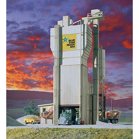 Walthers Cornerstone Blue Star Ready Mix Plant