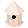 thumbnail image 4 of Birdhouse, Bird Nesting Box, Soft Durable Natural Wooden Six Support Brackets For Outdoor Gardens, 4 of 8
