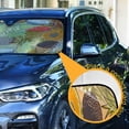 thumbnail image 3 of GZHJMY Exotic Fruit Car Windshield Sunshade Front Auto Sun Shield Shade Visor Vehicle Accessories, 55" × 27.6"（643）, 3 of 7