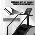 thumbnail image 7 of Commercial Grade Stair Climber Exercise Machine with 15 Resistance Levels, 17.3" LED Screen, 12 Workout Programs, 370 lbs Capacity Stair Stepper, 90% Pre-Assembled, 7 of 7