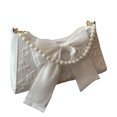 thumbnail image 2 of Bolso de Hombro Ticfox para Mujer con Perlas Lona Premium, 2 of 12