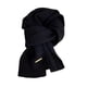 thumbnail image 2 of Bufanda larga para hombre y mujer, cómoda, regalo de aniversario, bufanda de punto de 59 pulgadas , Negro, 2 of 8
