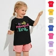 thumbnail image 3 of Generic Preschool Shirt Toddler Kids Preschool Tee First Day Of School Shirt School Outfit Tops Comfortable and Breathable Sweater Autumn Winter Clothes for Holiday Christmas Party（3-4 Years Pink）, 3 of 3
