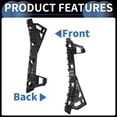 thumbnail image 6 of Bumper Support Bracket Left Rear Bumper Retainer Bracket Hold Mount No.86651M6000 for Kia Forte 19-21, 6 of 6
