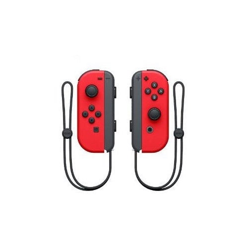 Joy Con L R Wireless Controllers Nintendo Switch Super Mario Odyssey Red Walmart Com Walmart Com