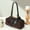 Coffee, variant on Summer Bags First Layer Cowhide Woman Satchel Shoulder Handbag Fashion Underarm Purses Large Capacity Messenger Tote