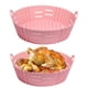 thumbnail image 4 of Olla Para Hornear Freidora De Aire Revestimiento de silicona para freidora de aire, olla para hornear, horno, parrilla, sartén, cocina, utensilios para hornear (rosa), 4 of 8