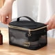 thumbnail image 1 of Bolsa de ducha de malla portátil, ideal para dormitorios universitarios, baño, gimnasio, viajes y camping, organizador de ducha de secado rápido., 1 of 6