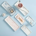 thumbnail image 5 of Bandeja decorativa Organizador de cosméticos Bandeja de almacenamiento para baño y bañera, 5 of 5