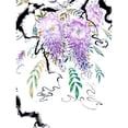 thumbnail image 3 of Parker, Nan Rae 11x14 Black Modern Framed Museum Art Print Titled - Wisteria Garden III, 3 of 5