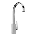 thumbnail image 1 of Jewel Plumbing Products 25558-30 Faucets Single Hole Kitchen Faucet with Swivel Ribbon Spout in Designer Matte Gray Finish Model, 1 of 1